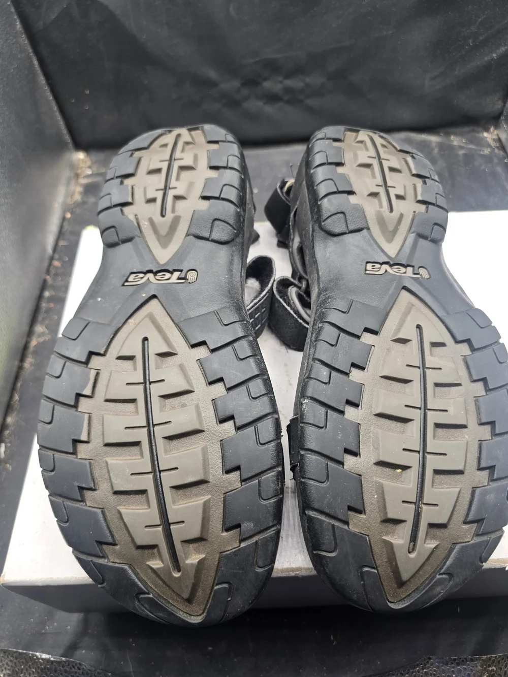Teva Black Sport‎ Sandals - Strappy Outdoor Design